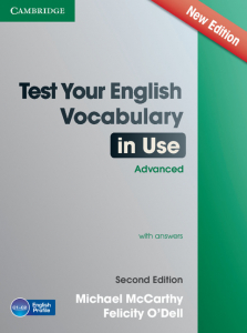 Test Your English Vocabulary in Use Advanced  with Answers  2nd Edition